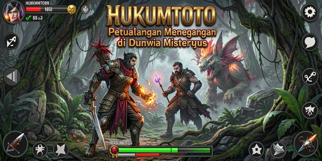 Gameplay seru dan menegangkan di HUKUMTOTO.
