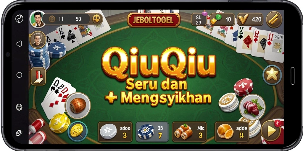 Screenshot gameplay QiuQiu yang menarik di JEBOLTOGEL.