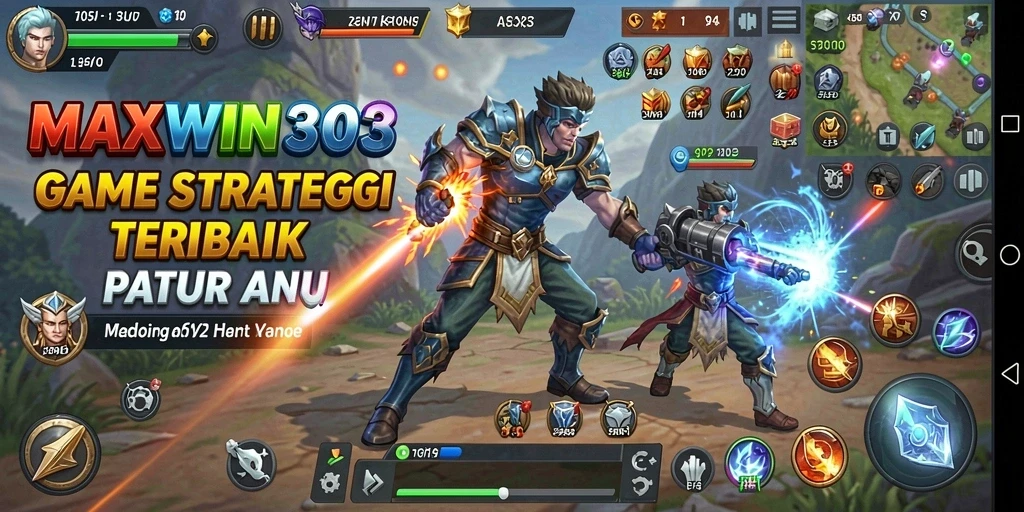 Tampilan gameplay menarik di MAXWIN303 dengan suasana kerajaan.