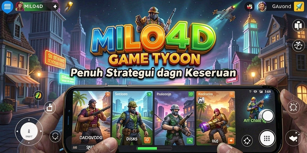 Tampilan gameplay <strong>MILO4D</strong> yang menarik dan strategis.
