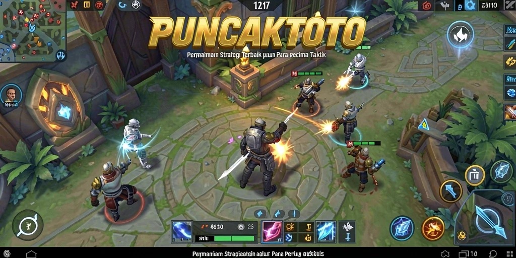 Tampilan gameplay menarik dari PUNCAKTOTO yang membutuhkan strategi cerdas.