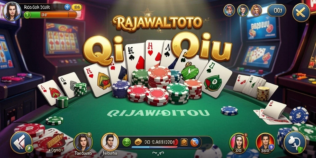 Gameplay menarik RAJAWALITOTO dengan kartu QiuQiu.