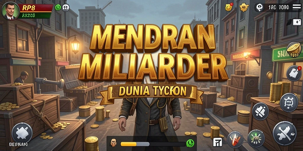 Tangkapan layar gameplay RP8 menampilkan aksi membangun bisnis.
