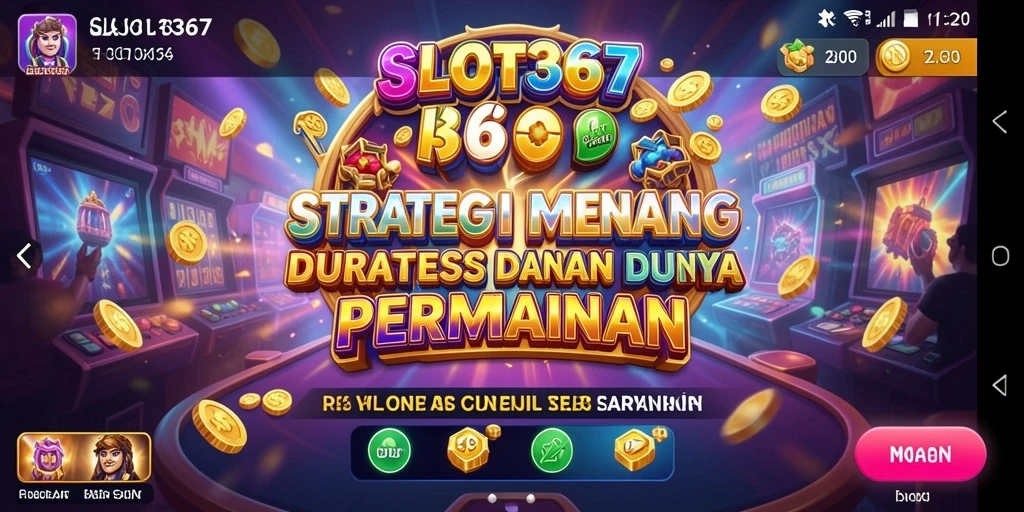 Tangkapan layar dari gameplay strategi yang seru di SLOT367.