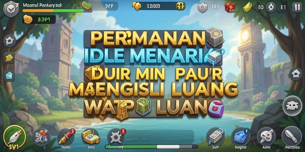 Tampilan menarik dari gameplay Idle SVIP1 yang memikat.